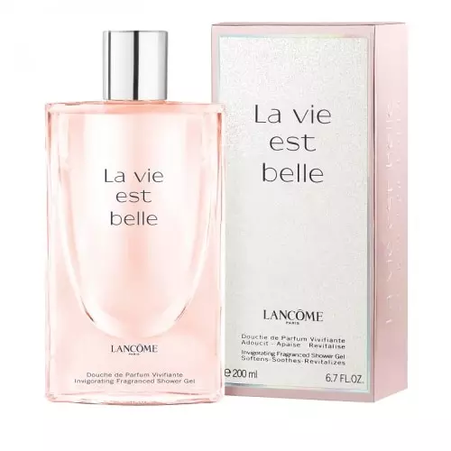 LA VIE EST BELLE Invigorating Fragranced Shower Gel Lancome Douche de Parfum Flacon + Etui 
