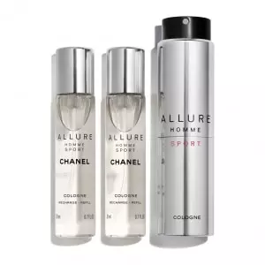 ALLURE HOMME SPORT COLOGNE REFILLABLE TRAVEL SPRAY