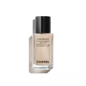 LES BEIGES SHEER HEALTHY GLOW HIGHLIGHTING FLUID Illuminating Complexion Fluid with Iridescent Effect. Beautiful Luminous Mine. Face and body. 