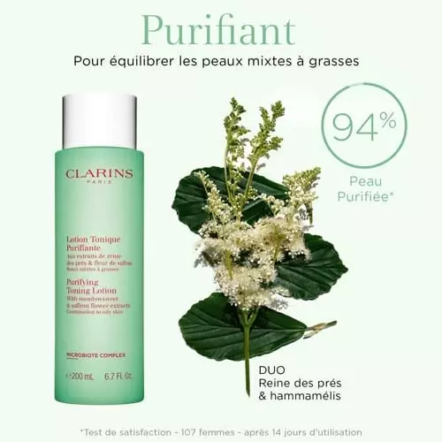 PURIFYING TONIC LOTION With meadowsweet & saffron flower extracts 3380810378849_3