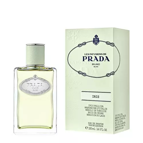 LES INFUSIONS EAU DE PARFUM FLORALE ÉLÉGANTE Eau de Parfum Florale élégante Prada-Fragrance-Infusion-Iris100ml-8435137743155-Packshot-BoxAndProduct