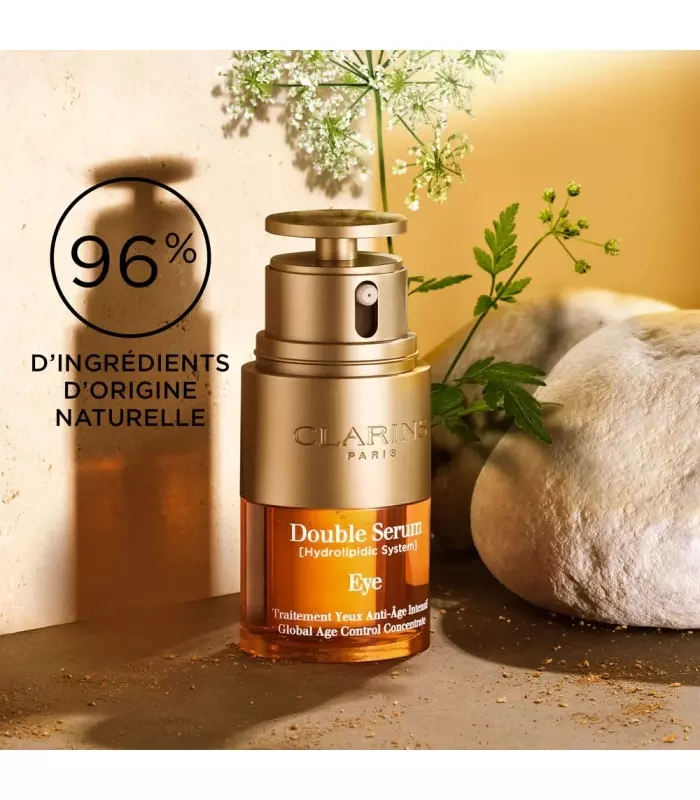 Double Serum Under Eye Tightening & Hydrating Cream | CLARINS®