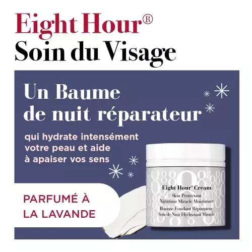 EIGHT HOUR® CREAM   Soin de Nuit Hydratant Miracle 085805529642_autre1