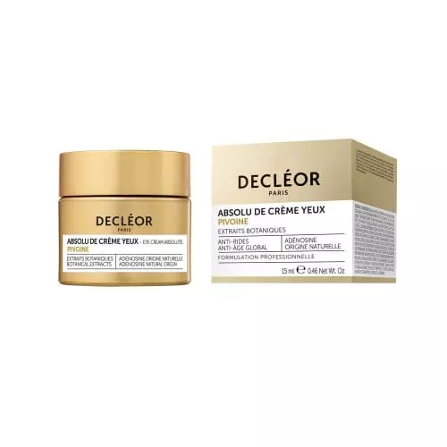 ABSOLU DE CREME YEUX PIVOINE Crème Contour des Yeux Anti-Rides Decl_or-Magnolia_Blanc-3395019909206-BoxAndProduct-1