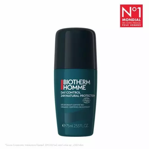 DEODORANT BIO ROLL ON DAY CONTROL Déodorant 24h homme sans sels d