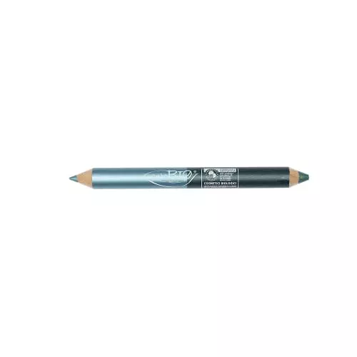 CRAYON DUO DAY ET NIGHT Turquoise/Emerald Blue Eye Pencil Crayons