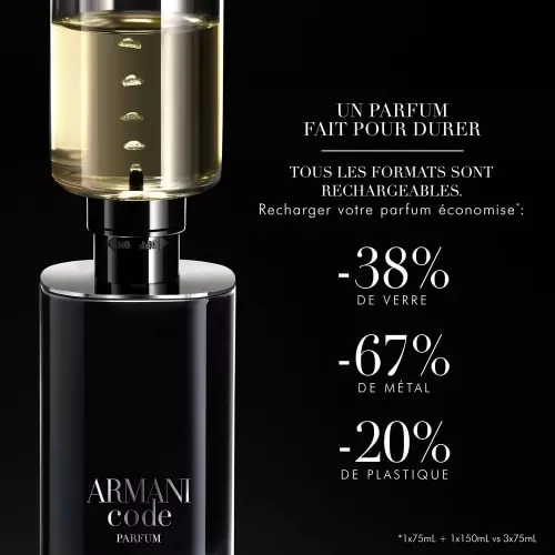 ARMANI CODE HOMME Parfum Vaporisateur Rechargeable 3614273604895_4