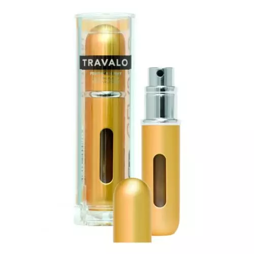 CLASSIC GOLD Trvael spray refillabe Doré-2