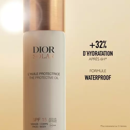 DIOR SOLAR L'Huile Protectrice Visage et Corps SPF 15 - Huile solaire Spray solaire 3348901642804_2.jpg