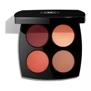 CRÉATION EXCLUSIVE LES 4 ROUGES YEUX ET JOUES Eyeshadows and blushes 