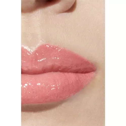 Chanel Beauty Rouge Coco Gloss Moisturizing Glossimer-724 Burnt Sugar  (Makeup,Lip,Lip gloss)