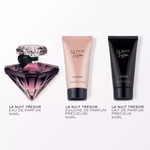 LA NUIT TRESOR Eau de Parfum + Perfume Shower + Perfume Milk Gift Set 3614274078480_1.jpg