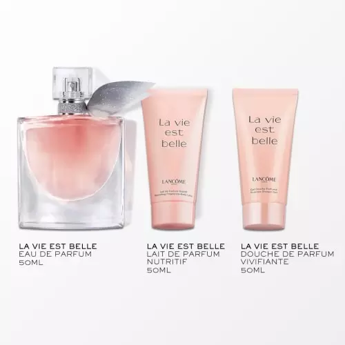 LA VIE EST BELLE Water of Perfume + Shower of Perfume + Milk of Perfume Gift Set 3614274078121_1.jpg