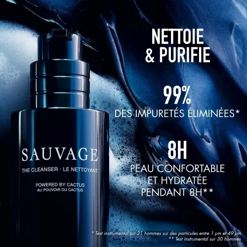 SAUVAGE Le Nettoyant - Facial cleanser - black charcoal and cactus 3348901683555_3.jpg