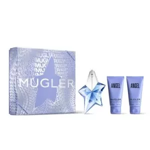 ANGEL Refillable Eau de Parfum + Body Lotion + Shower Gel Gift Set