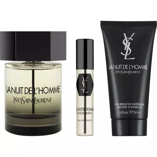 LA NUIT DE L'HOMME Men's Perfume Gift Set 3614274121278_1.jpg