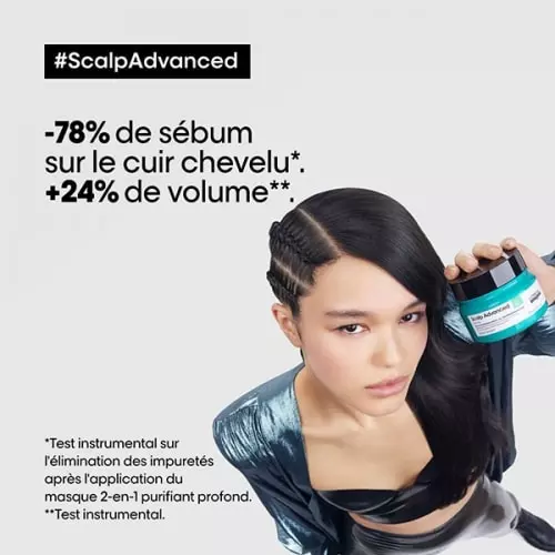 SHAMPOING ET MASQUE 2-EN-1 Scalp Advanced 