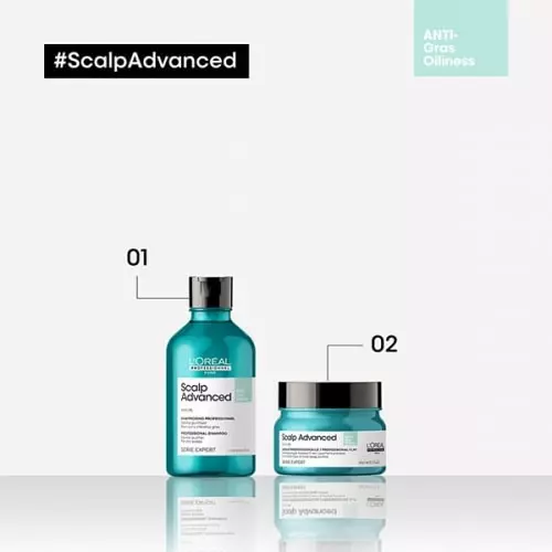 SHAMPOING ET MASQUE 2-EN-1 Scalp Advanced 