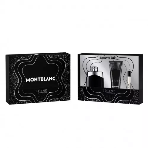 LEGEND Coffret Eau de Toilette + vapo voyage + gel douche Montblanc