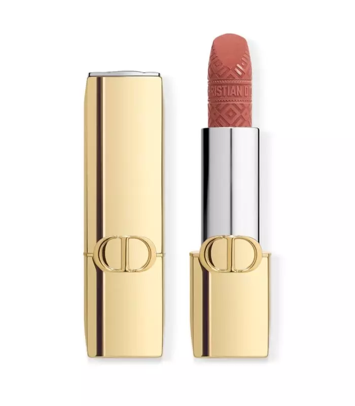 ROUGE DIOR Limited edition lipstick couture - gold case and ROUGE DIOR Limited edition lipstick couture - gold case and