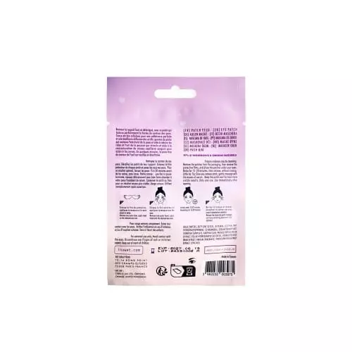 EYES PATCH - BIO CELLULOSE Patch pour yeux défatiguant et lissant 3662232003975-DOS.jpg