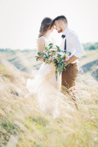 couple mariage boho chic