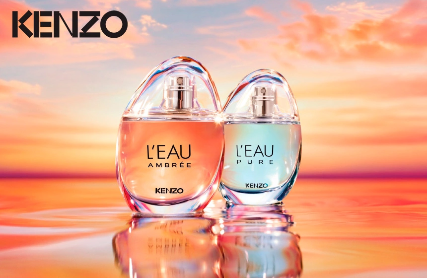 Un vaporisateur de voyage L'Eau Ambrée