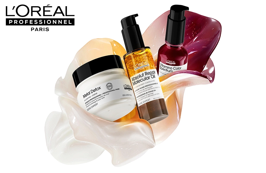 Un mini shampoing Absolut Repair Molecular