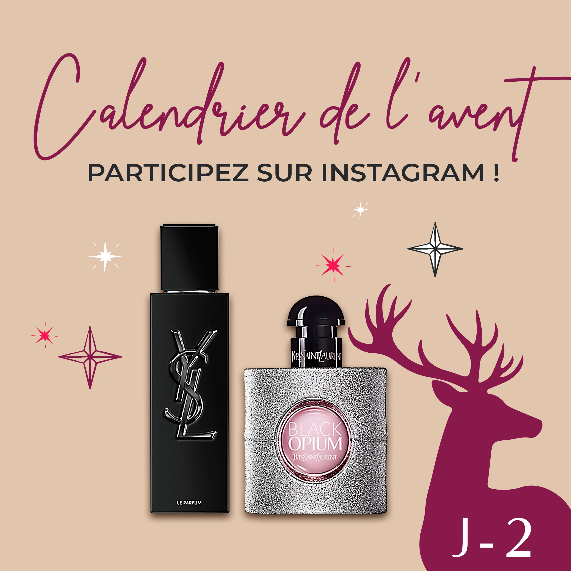 Notre calendrier de l'avent sur Instagram