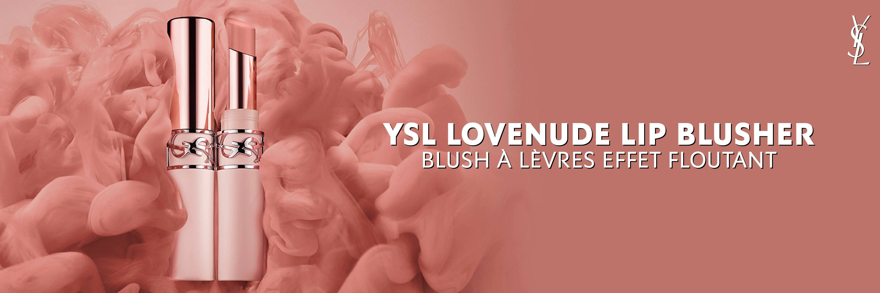 YVES SAINT LAURENT YSL LOVENUDE LIP BLUSHER Rouge à Lèvres effet floutant longue durée