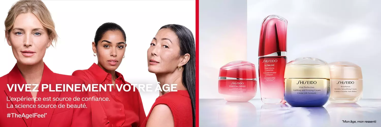 Les soins Shiseido