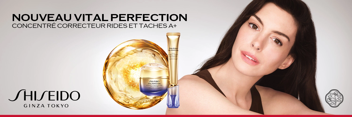Shiseido VITAL PERFECTION Concentré Correcteur Rides & Taches A+ 