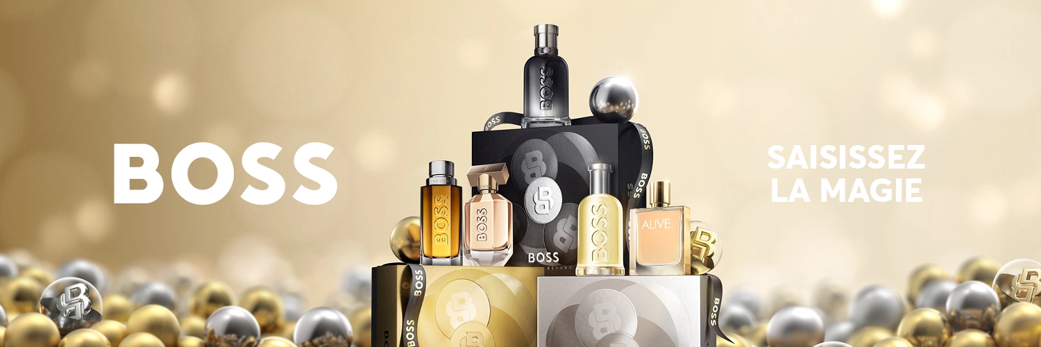 Les fêtes avec Boss sur Parfumdo
