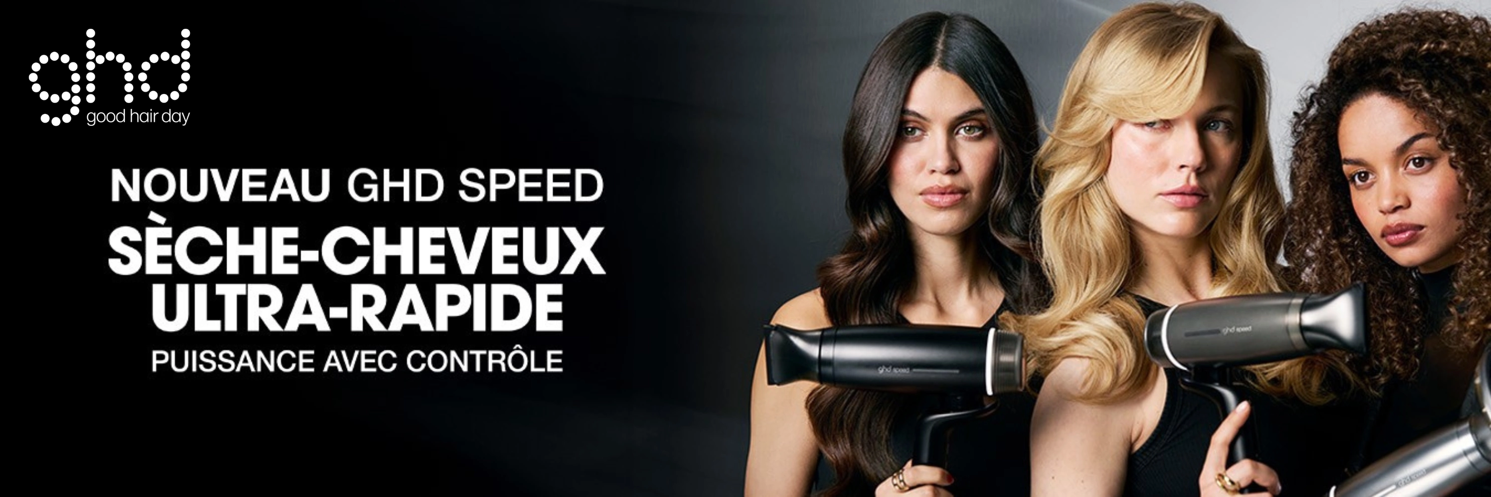 GHD SPEED Sèche-cheveux ionique ultra-rapide à double flux d'air 