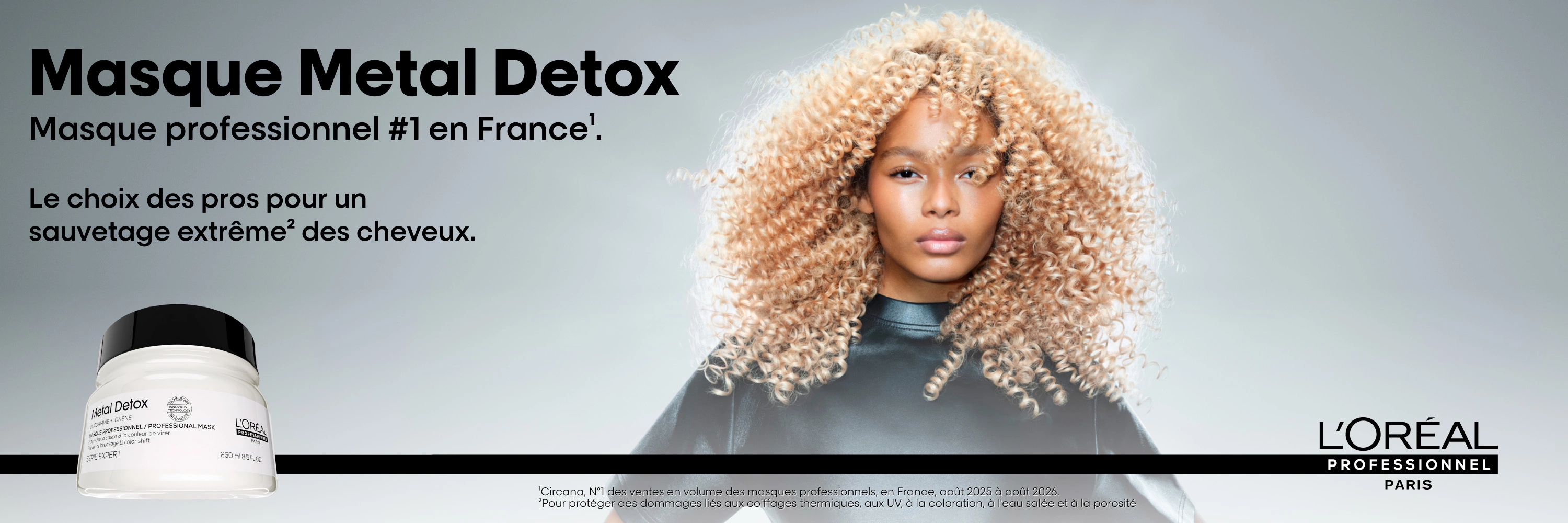 L'OREAL PROFESSIONNEL METAL DETOX Masque protecteur pour cheveux sensiblisés