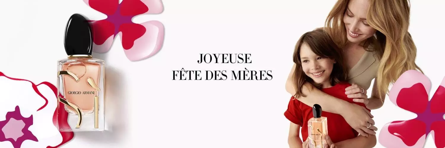 Giorgio Armani célèbre les mamans sur Parfumdo