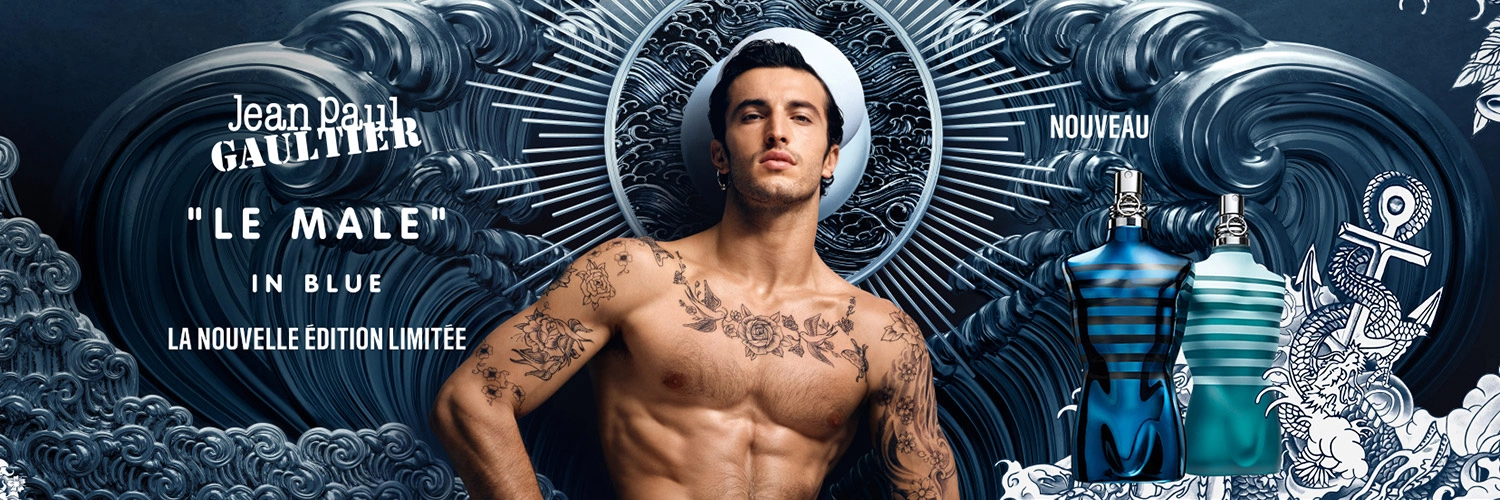 Jean Paul Gaultier LE MALE IN BLUE Eau de Parfum Vaporisateur